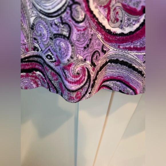 EUC TALBOTS Wool Paisley Pattern Sweater Sz L Freshly Drycleaned! - Picture 9 of 11